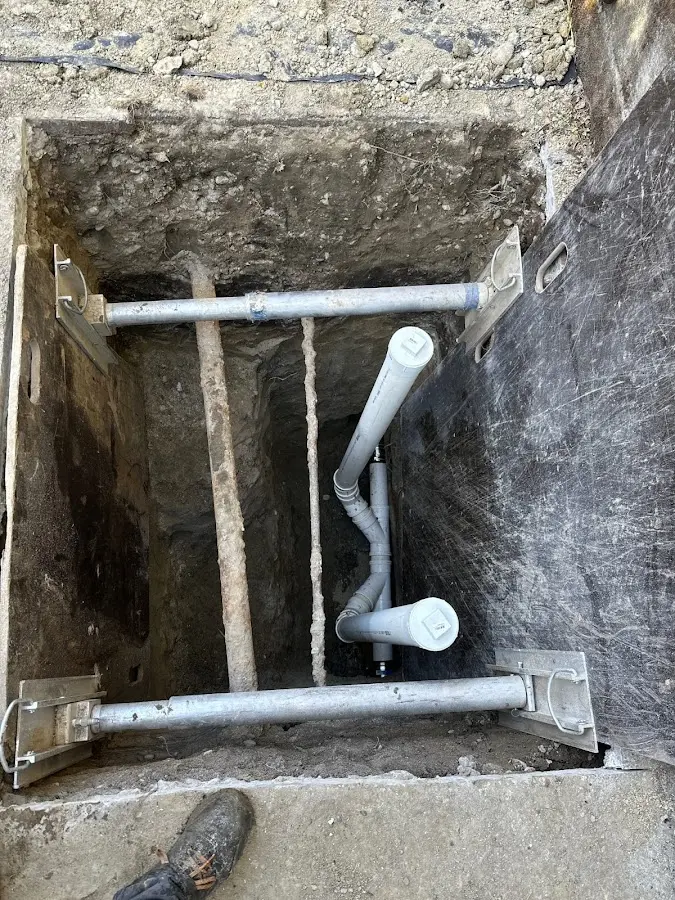Experienced plumber completing Gas Line Repair work in Taunton